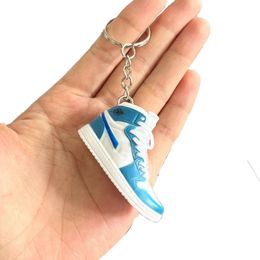 AJ Mini Basketball Shoes Ceychains Souvenir Single Keychain Moled Mould Lovers 3D Stereo Sports 1 75ro