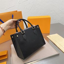 Latest 25cm ON THE GO Women Designers Handbags Crossbody Bags Classic Design Large-capacity Mommy Shopping Bag Fashion Tote270i