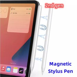 For Apple Pencil 2nd generation Stylus Pen Magnetic Active Capacitive Pen for iPad Pro 3rd 11 12.9 Air 4th 5th mini 6th Table Touch Screen Pens