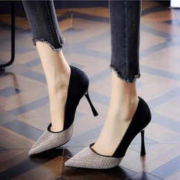 Dress Shoes Cresfimix Women High Quality Glitter Beautiful Party Heel Lady Elegant Comfort Summer Night Club Sexy Pumps A9611