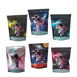 6 Types 35g Mylar package Bag Californ space astronauts package zipperbags Ntkfb