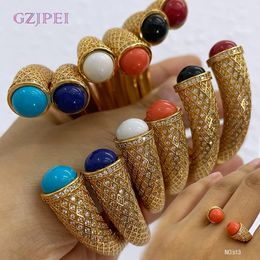 Luxury Women Hand Bracelet Classic Gold Color Dubai Cuff Bangle Elegant Wedding Party Gift Exquisite Accessories 240103