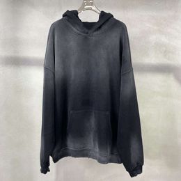 Fashion casual menswear Chaopai oversized trendy hooded sweater hoodie