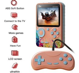 500 in 1 handheld Video Game Consoles G5 Retro Game Player Mini Gaming Console HD LCD Screen Two Roles Gamepad Birthday Gift for Kids w Edhu