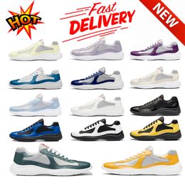 prakers P Family Breathable Nylon Leather Round Headed Durable Same Style for Men Women Comfortable Versatile Flat Sports Shoes