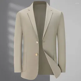 Men's Suits 6600-2024 Korean Trendy Business Leisure Professional Jacket Men Light Luxury Yinglun Style Suit