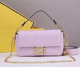 10A Original High Quality Designer bag Luxury baguette Handbag Purses Classic Flip Detachable sliding chain Women Tote Leather Shoulder Bags Send DHL box dust bag