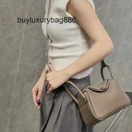 Genuine Leather Handbag Italian Women's Bag Mini 2023 New Doctor Casual One Shoulder Crossbody