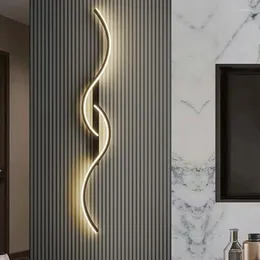 Wall Lamp LED Bedside Light Fixture For Living Room Bedroom Staircase Modern Art Indoor