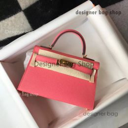 Bolsa de designer sacola de ombro sacos marca mini bolsa artesanal qualidade epsom linha de cera de couro costura preço de atacado muitas cores para escolher entrega rápida