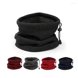 Bandanas Winter Fleece Neck Tube Ear Warmer Skating Running Sport Riding Scarf Face Mask Camping Hiking Warm Cycling Headwear