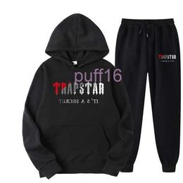 Men's Tracksuits Fw Trapstar Men Women Tracksuit Brand Printed Streetwear Sportswear Warmtwo Pieces Set Hoodie Pants Jogging Hooded G221010 N97z V8no Z3DB Z3DB 8R98