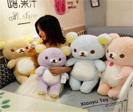 3050cm Giant Rilakkuma Bear Plush Toys Dolls Soft Stuffed Animals Christmas Gifts For Kids Girlfriend 2107285741060