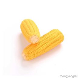 Dog Toys Chews Pet Toys Squeak Toys Latex Corn shape Puppy Dogs Toy Pet Supplies Training Playing Chewing Dog Toys For Small Dogs