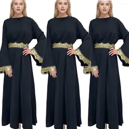 Ethnic Clothing Dubai Abaya Women Muslim Sequin Long Maxi Dress Islamic Eid Party Turkey Arab Gown Femme Morocco Jalabiya Vestidos Robe