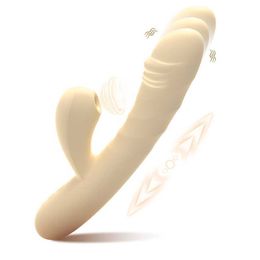 Intelligent retractable heating suction vibrator for women masturbation massage stick adults adult sex products toys now available 231129