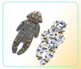 Nuovi pagliaccetti del bambino Vestiti Inverno Ragazzo Ragazza Indumento Addensare Caldo Confortevole Cotone abbigliamento per bambini Roupas de bebe costume 2010284163720