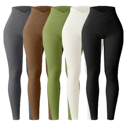 Women's Pants Cloud Feeling Flared For Women Solid Color High Waisted Yoga Womens