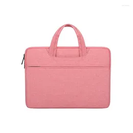 Briefcases JULY'S SONG Men Briefcase Bags Laptop Handbag Sleeve Case Protective Notebook Carrying For 13 14 15.6 Inch Women
