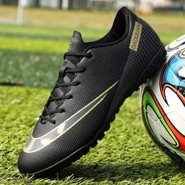 Children Soccer Shoes Professional Training TFAG Boots Men Cleats Sneakers Kids Turf Futsal Football for Boys 240104