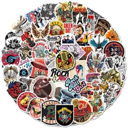 50PCS Punk Rock Stickers Rock and Roll Music Sticker Waterproof Decals Metal Band for Water Bottle Laptop Skateboard Computer Phone Adults Teens Kids BP2785011184