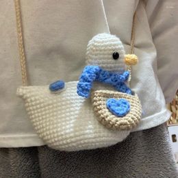 Evening Bags Handmade Bag Material Crochet Wool Knitting Shoulder Beginners Gift For Girlfriend