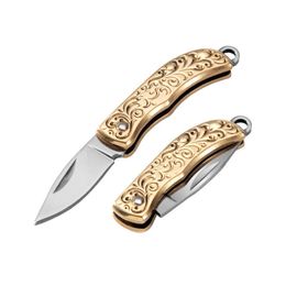 Factory Outlet Stainless Steel Wooden Handle Sharp Outdoor Knife Folding Hunting Knife