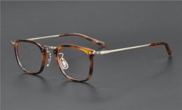 High quality ultralight Titanium Limited edition royal style GMS817 vintage optical frame eyeglass eyewear Myopia original box9328592