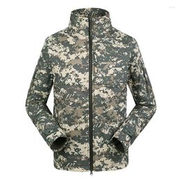 Men's Jackets Autumn Waterproof Tactical Military Jacket Men Spring Camouflage Combat Coats Army Warm Multicam Windbreaker