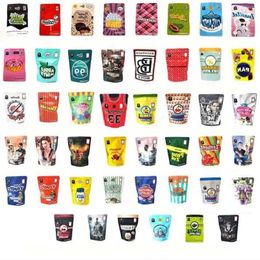 Empty 35g Package Mylar Bag Packaging Stand Up Pouches Heat Seal Resealable Bags Customization pack Ntbme