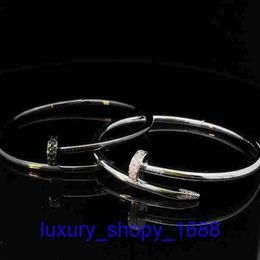 High quality Edition Bracelet Light Luxury Car tiress S925 silver bracelet nail live broadcast new micro inlay assorted temperament Have Original Box