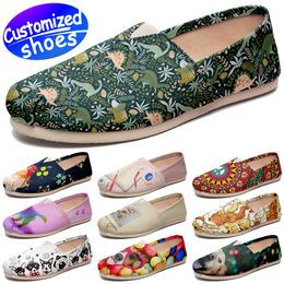 Customized shoes toms shoes cloth canvas shoes star lovers diy shoes Retro casual shoes men women shoes outdoor sneaker pet dog white big size eur 35-47