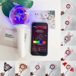 Sticks LED Light Sticks Lightstick Fashion Kpop Strayed Kids Lightstick With Bluetooth Concert Hand Lamp Glow Light Stick Flash Lamp Fans