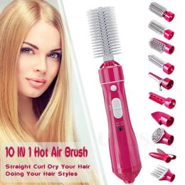 Dryers Hot Air Brush Rotating Electric Dryer Brush Hair Straightener Brush Hair Curler Hair Dryer Brush Hot Air Comb Hair Styler Comb