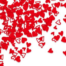 Party Decoration Red Love Heart Confetti For Engagement Wedding Banquet Table Throwing DIY