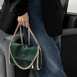 Gold Chain Shoulder Bag Classic Hobo Bag Diagonal Straddle Designer Crossbody Bags Luxury Handbag 240104