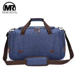 MARKROYAL Waterproof Travel Men Bag Large Men Travel Duffel Bag Capacity Weekend Bags Carry On Luggage Water Repellent Sport Bag 240104