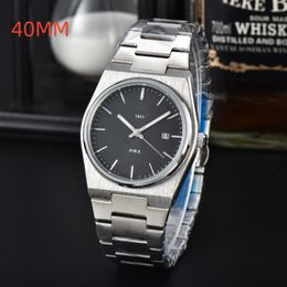 Top Brand 40mm WristWatches Men men's Watches Six needles Quartz Watch 1853 Luxury wrist-watch Steel Strap Fashion PRX designer watches bracelet tis011