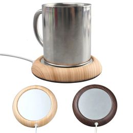 Protable USB Cup Warmer Heat Beverage Mug Mat Keep Drink Warm Heater Mugs Coaster USB Coffee Warmer Tea Cup Heater 240103
