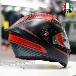 Helmets Moto AGV Motorcycle Design Safety Comfort Agv Full K1 Motorcycle Helmet Male Summer Female Bright Matte Black Commuting LHN6