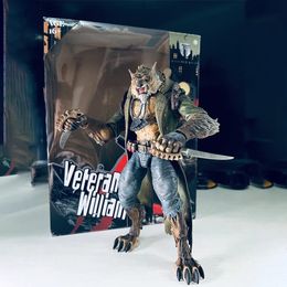 In Stock 20cm Furay Planet Mu-Fp002 Mu-Fp003 1/12 Scale Werewolf Vereran William Action Figure Model Anime Figure Doll Gift 240104