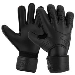 Football Goalkeeper Anti-slip Gloves Outdoor Soccer Training Gloves Fingers Protection Gloves for Children Soccer Goalie Gloves