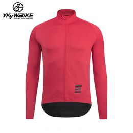 YKYWBIKE Waterproof Cycling Jacket Men Rainproof Bike Wind Coat Road Bicycle Jacket red Cycling Clothing Ropa Ciclismo 240104