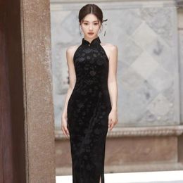 Ethnic Clothing Chinese Cheongsam Qipao Costume Traditional Girls Outfits Women 2024 Improved Evening Year Wedding Dress