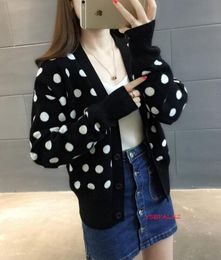 Women's Sweaters new V-neck Cardigan Fashion Korean Long Sleeve Fashion Loose Oversized Casual Top