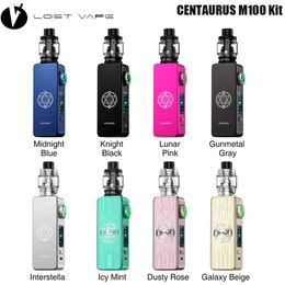 Original Lost Vape Centaurus M100 Kit 100W Box MOD Vape with 4ml Centaurus Sub Coo Tank UB Max X2 X3 Coil E Cigarette Vaporizer