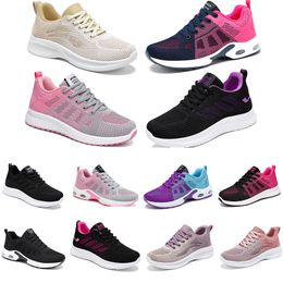 2024 designer women shoes Hiking Running Sneakers soft sole ventilate woven mesh lace-up large women size