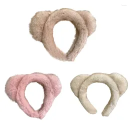 Party Supplies Make Up Hairhoop Lovely Plush Bear Ear Hairband Family Gathering