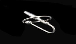 Chastity Devices Male Stainless Steel Urethra Catheter with 2 size Cock ringPenis Urinary PlugSex ToyUrethra Stimulate Dilator 7800398