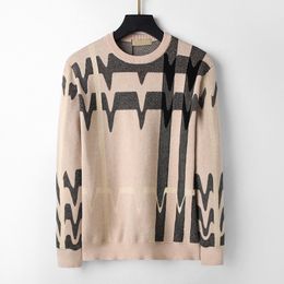 Fashion sweater Men's pullover Designer Knitwear Crew neck Long Sleeve sweater Casual Sweatshirt Monogram hoodie Asian size M-3XL JM32